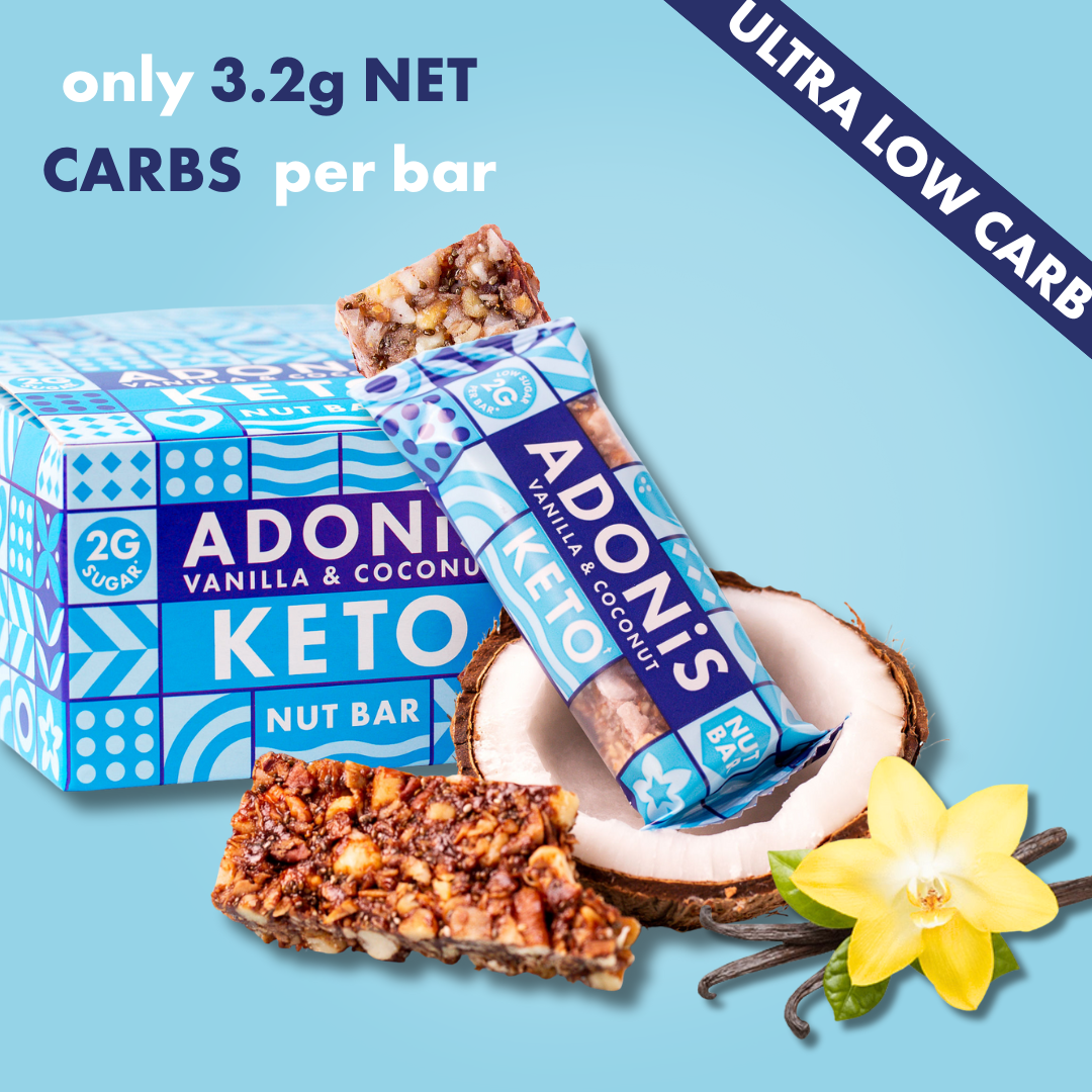 Vanille-Kokos-Keto-Nussriegel (16x35g)
