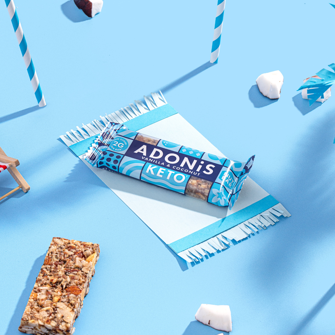 Vanilla & Coconut Keto Nut Bars (16x35g)