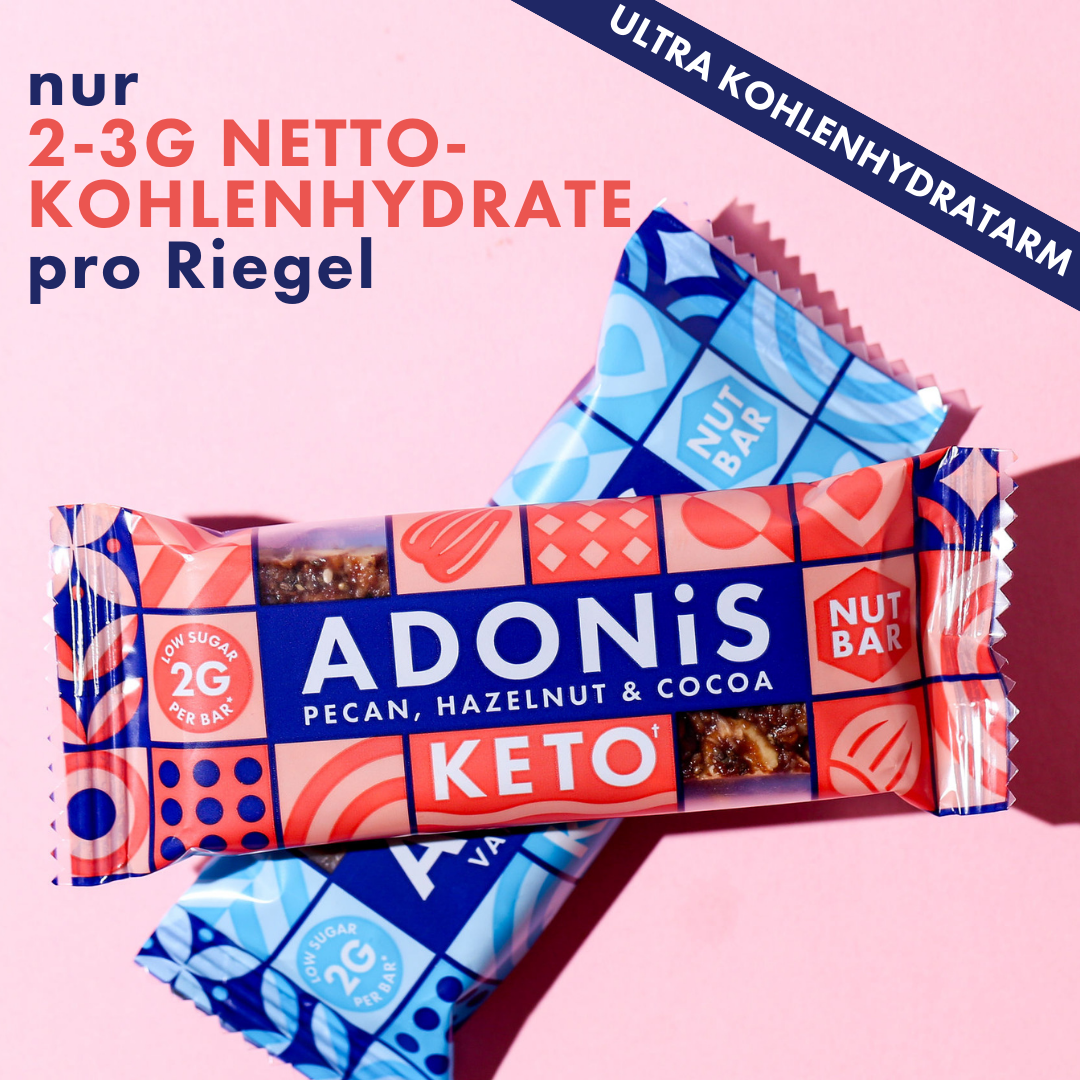 Adonis Mix Box avec Keto Nut Bars (16x35gr)