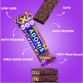 <tc>Double Choc Crisp Keto High Protein Riegel (16x45g)</tc>